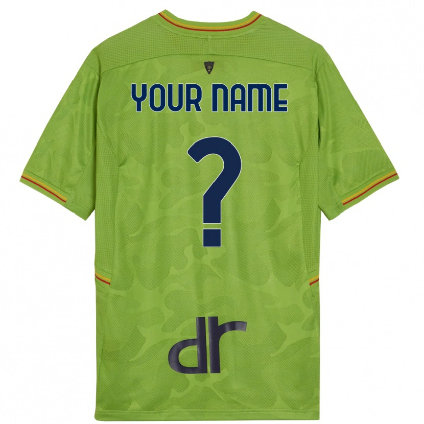 Danxen Enfant US Lecce Maillot de Gardien Vert Forêt Noir 2025/26 T-shirt