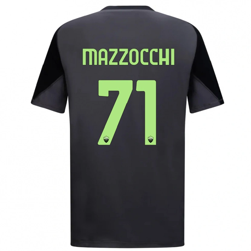 Danxen Enfant Giulia Mazzocchi #71 Maillot de Gardien Noir Vert Clair 2025/26 T-shirt