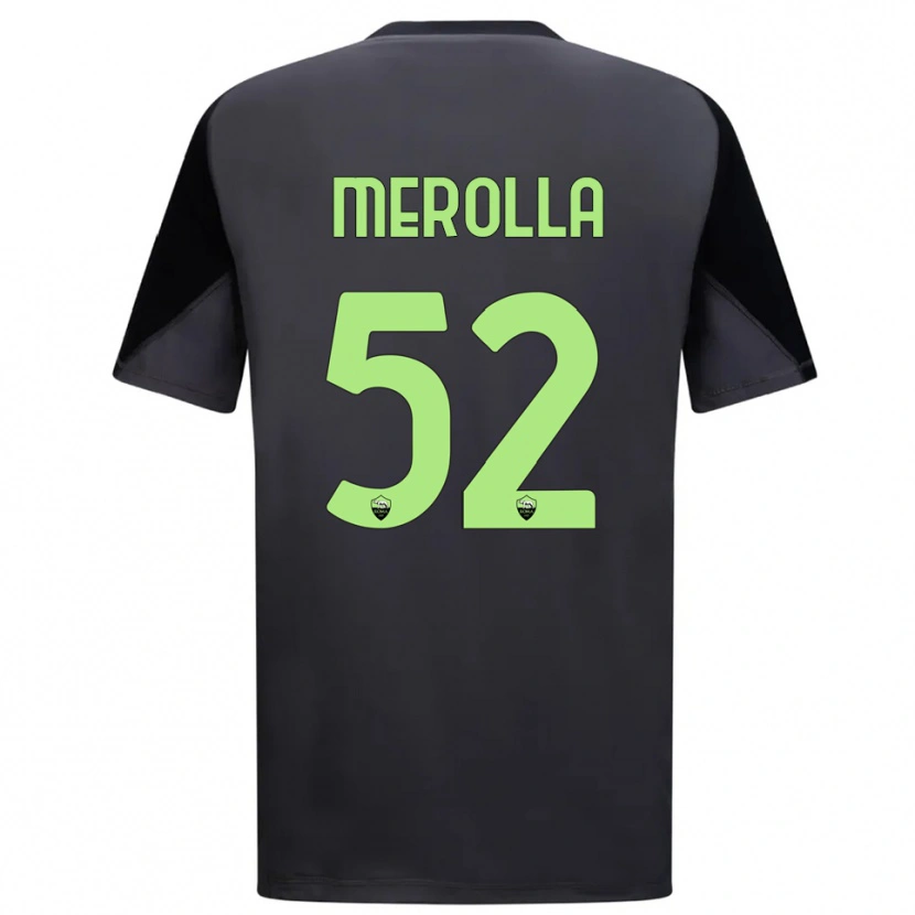 Danxen Enfant Liliana Merolla #52 Maillot de Gardien Noir Vert Clair 2025/26 T-shirt