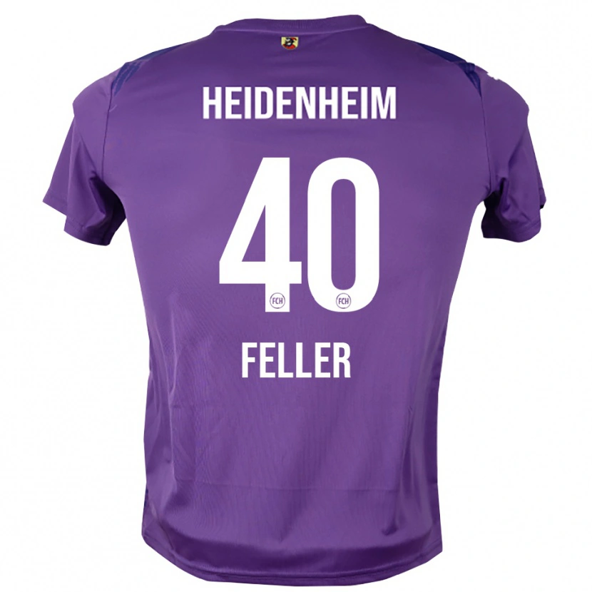 Danxen Enfant Frank Feller #40 Maillot de Gardien Orchidée Moyenne 2025/26 T-shirt