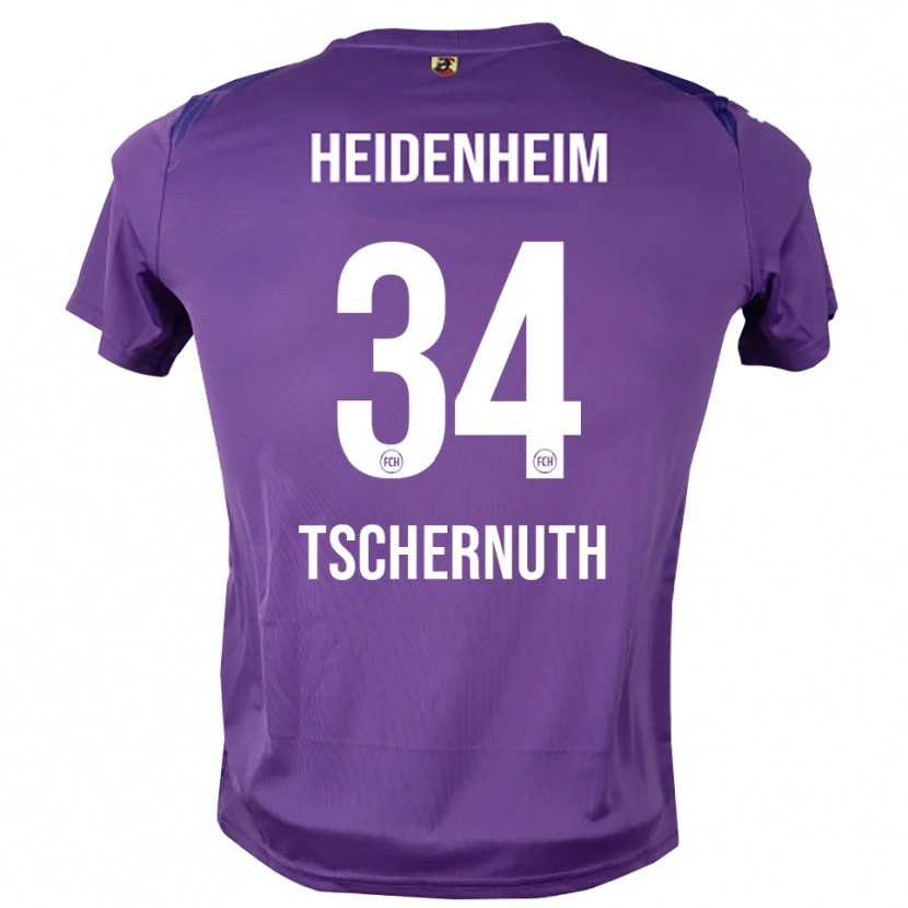Danxen Enfant Paul Tschernuth #34 Maillot de Gardien Orchidée Moyenne 2025/26 T-shirt