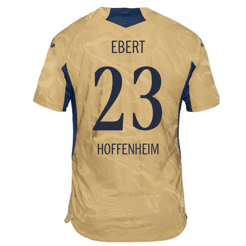 Danxen Enfant Darijo Ebert #23 Maillot de Gardien Noir Tan 2025/26 T-shirt
