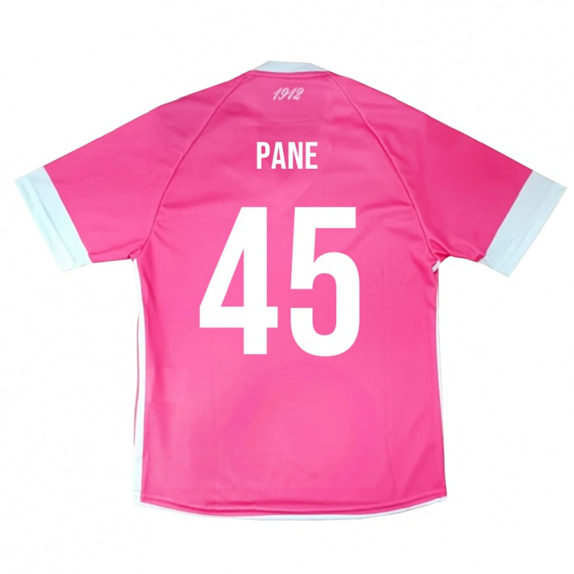 Danxen Enfant Pasquale Pane #45 Maillot de Gardien Rose Vif Blanc 2025/26 T-shirt