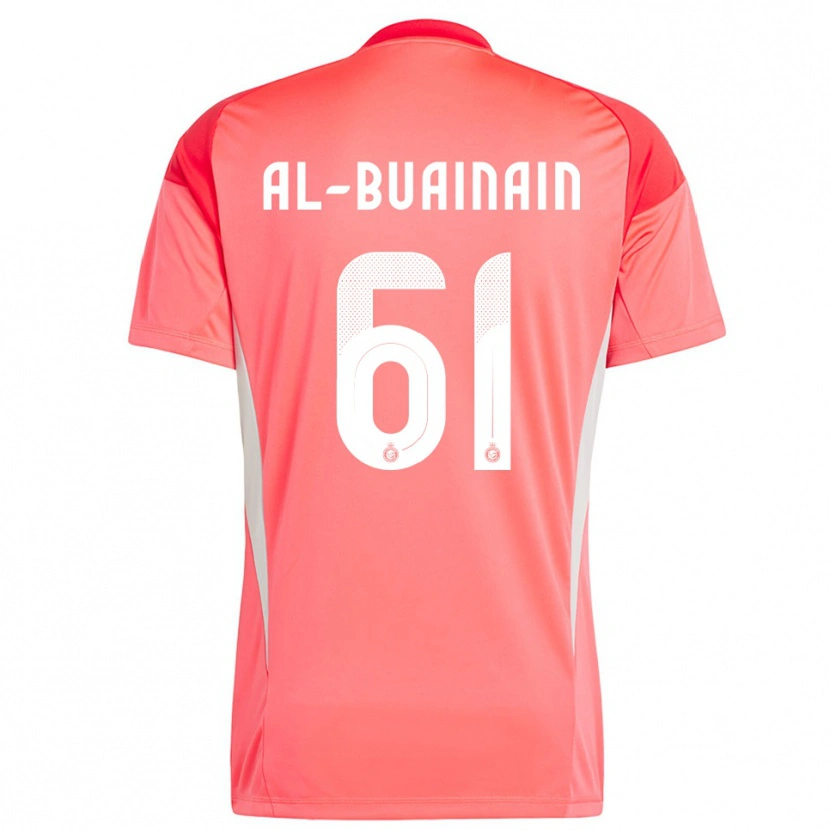 Danxen Enfant Mubarak Al-Buainain #61 Maillot de Gardien Orange Jaune Rouge 2025/26 T-shirt