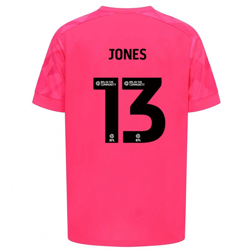 Danxen Enfant Sam Jones #13 Maillot de Gardien Rose Rose 2025/26 T-shirt
