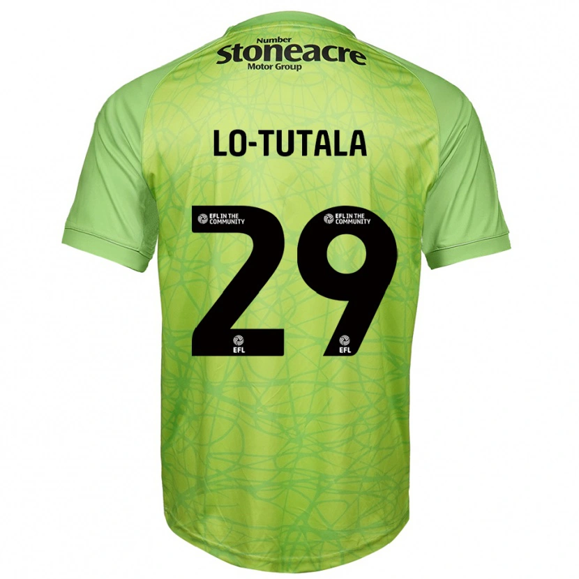 Danxen Enfant Thimothée Lo-Tutala #29 Maillot de Gardien Vert Clair 2025/26 T-shirt