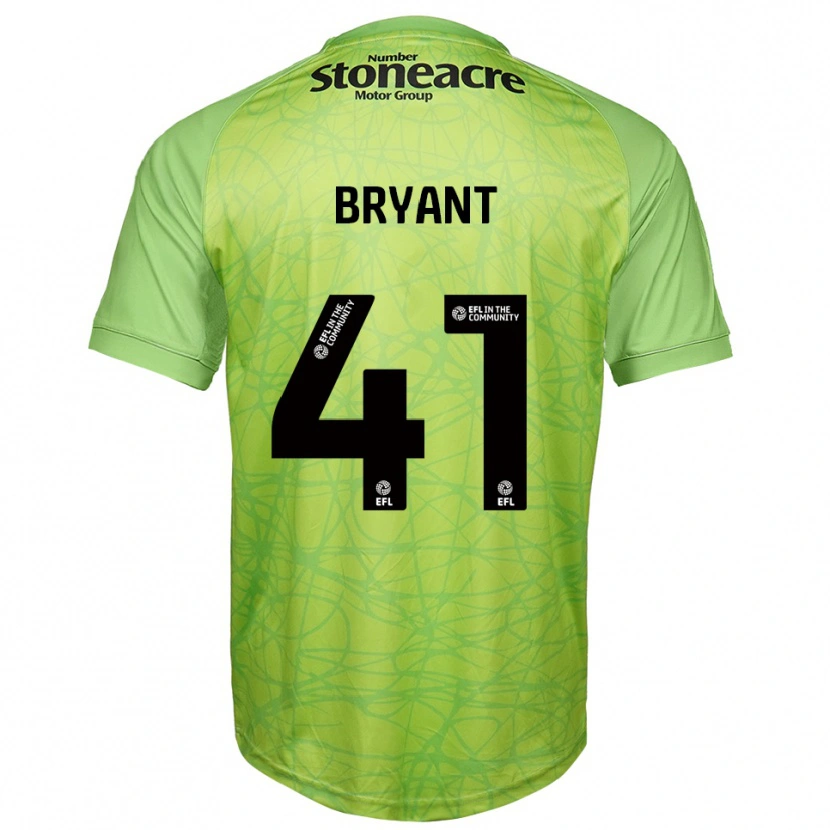 Danxen Enfant Jacob Bryant #41 Maillot de Gardien Vert Clair 2025/26 T-shirt