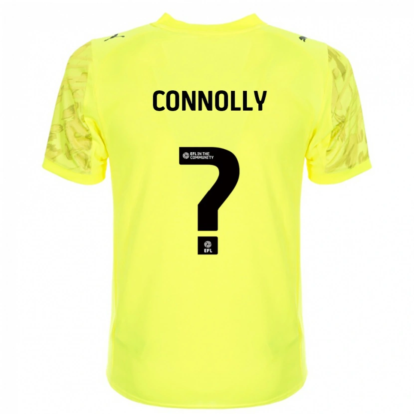 Danxen Enfant Denika Connolly #0 Maillot de Gardien Noir Jaune 2025/26 T-shirt
