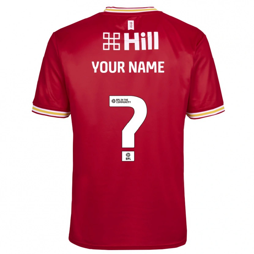 Danxen Enfant Cambridge United Maillot de Gardien Blanc Rouge 2025/26 T-shirt