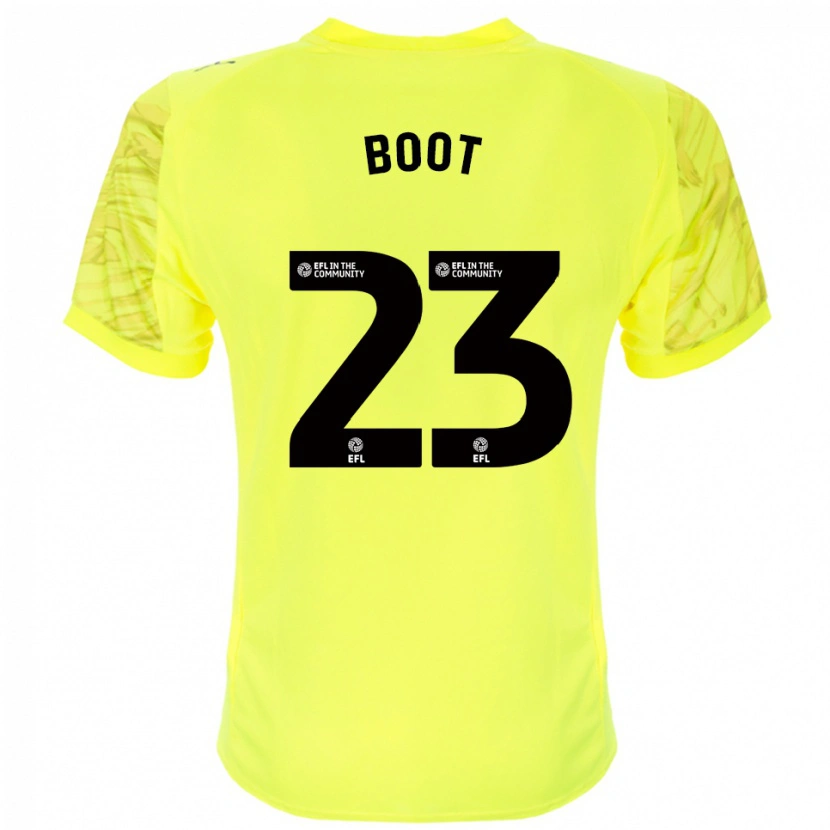 Danxen Enfant Ryan Boot #23 Maillot de Gardien Noir Jaune 2025/26 T-shirt