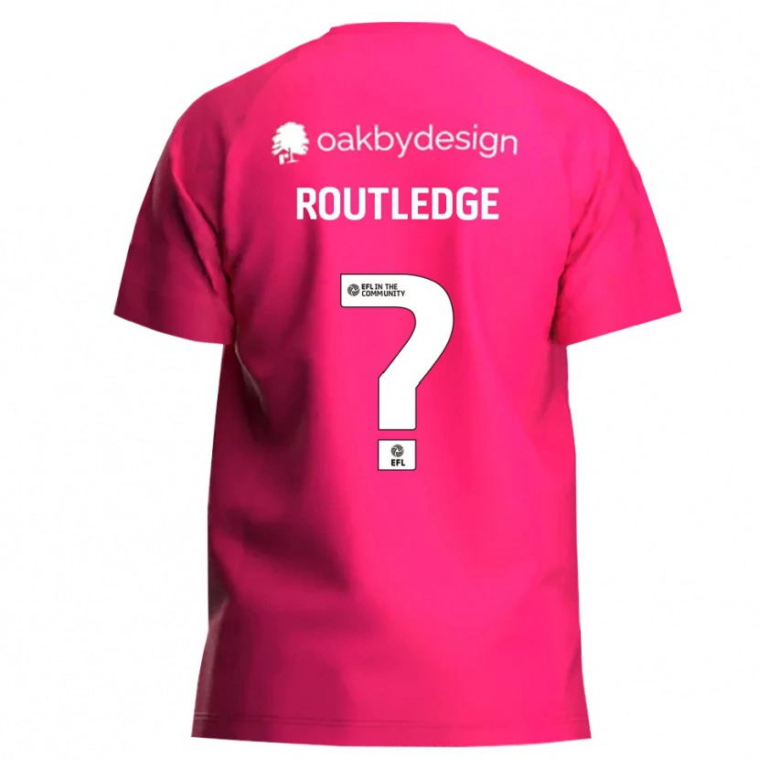 Danxen Enfant Aimee Routledge #0 Maillot de Gardien Magenta 2025/26 T-shirt