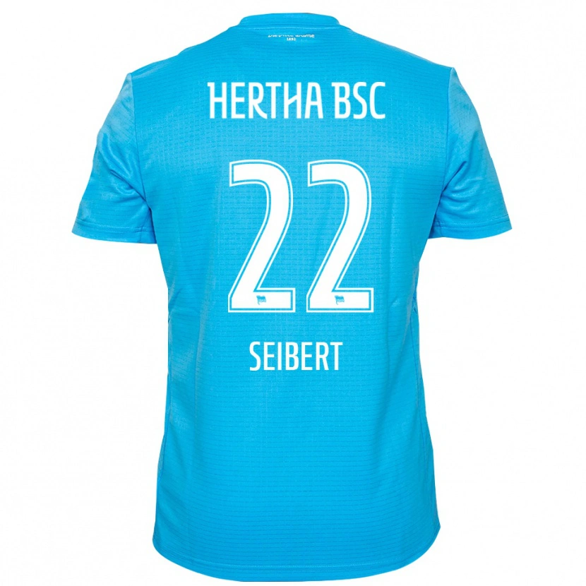Danxen Enfant Christian Seibert #22 Maillot de Gardien Bleu Clair Blanc 2025/26 T-shirt