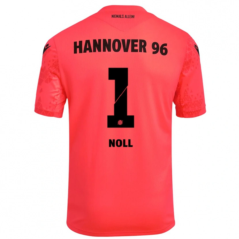 Danxen Enfant Nahuel Noll #1 Maillot de Gardien Rouge Noir 2025/26 T-shirt