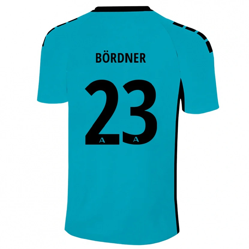 Danxen Enfant Elias Bördner #23 Maillot de Gardien Cyan 2025/26 T-shirt