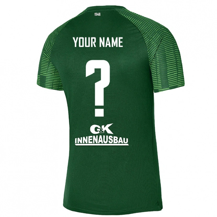 Danxen Enfant Erzgebirge Aue Maillot de Gardien Vert Foncé Noir 2025/26 T-shirt