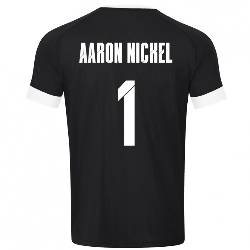 Danxen Enfant Arvit Aaron Nickel #1 Maillot de Gardien Blanc Noir 2025/26 T-shirt