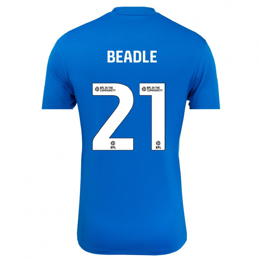 Danxen Enfant Ryan Allsop #21 Maillot de Gardien Bleu Blanc 2025/26 T-shirt