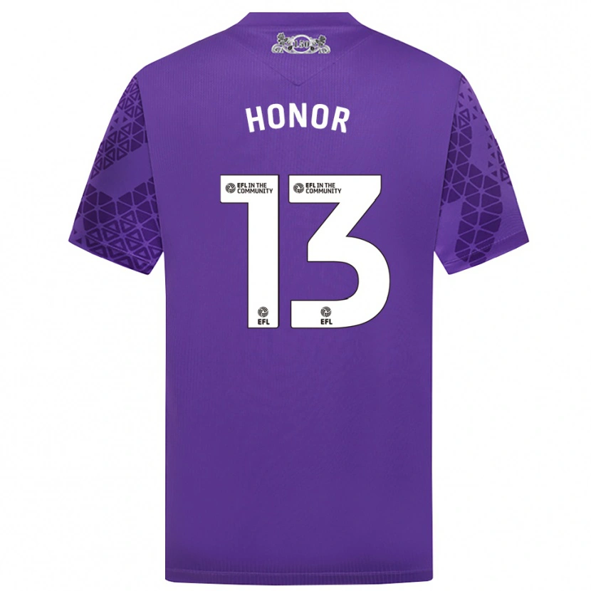 Danxen Enfant Solomon Honor #13 Maillot de Gardien Blanc Violet 2025/26 T-shirt