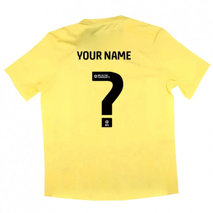 Danxen Enfant Middlesbrough Maillot de Gardien Noir Jaune 2025/26 T-shirt