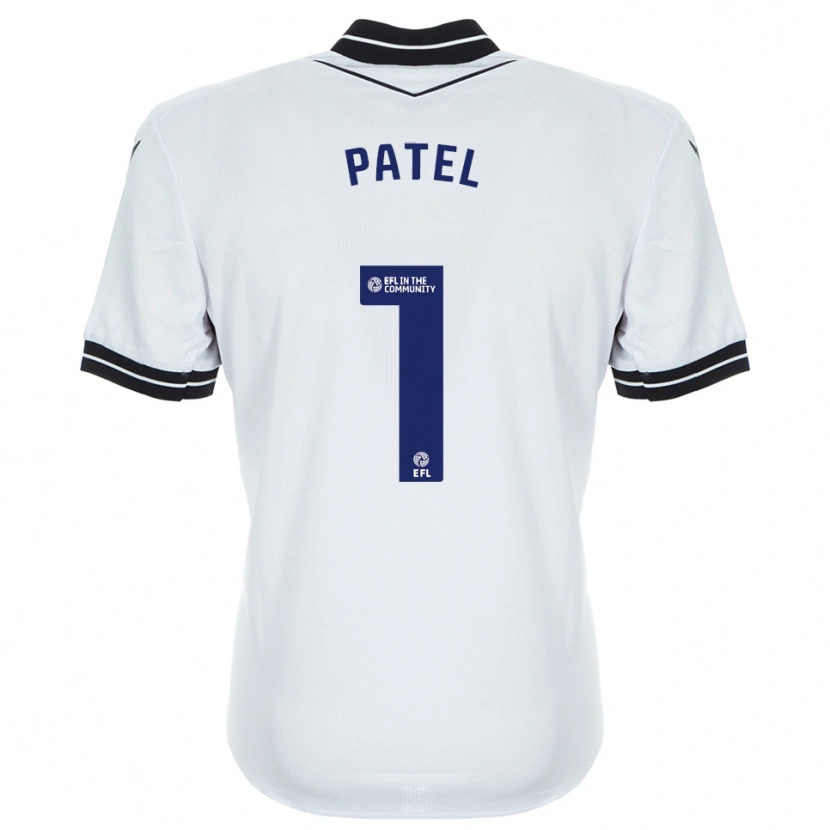 Danxen Enfant Ajae Patel #1 Maillot de Gardien Bleu Royal Blanc 2025/26 T-shirt