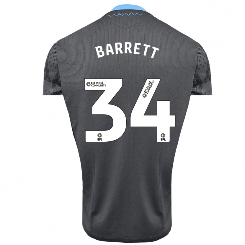 Danxen Enfant Killian Barrett #34 Maillot de Gardien Blanc Gris 2025/26 T-shirt