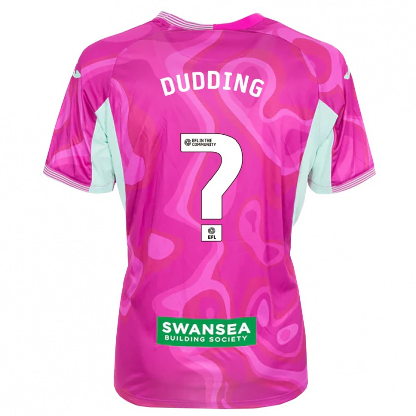 Danxen Enfant Isaac Dudding #0 Maillot de Gardien Magenta 2025/26 T-shirt