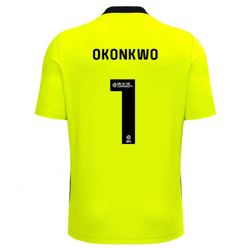 Danxen Enfant Arthur Okonkwo #1 Maillot de Gardien Vert Forêt 2025/26 T-shirt