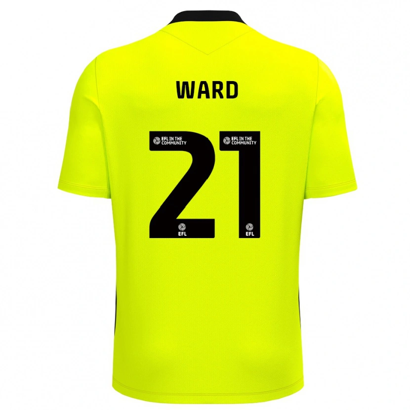 Danxen Enfant Danny Ward #21 Maillot de Gardien Vert Forêt 2025/26 T-shirt