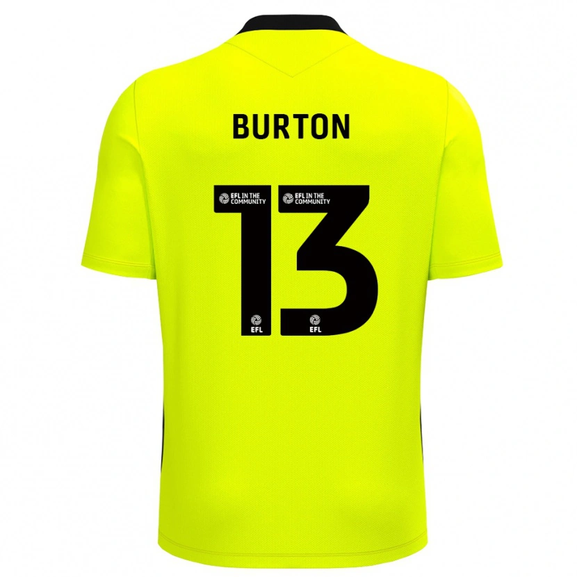 Danxen Enfant Callum Burton #13 Maillot de Gardien Vert Forêt 2025/26 T-shirt