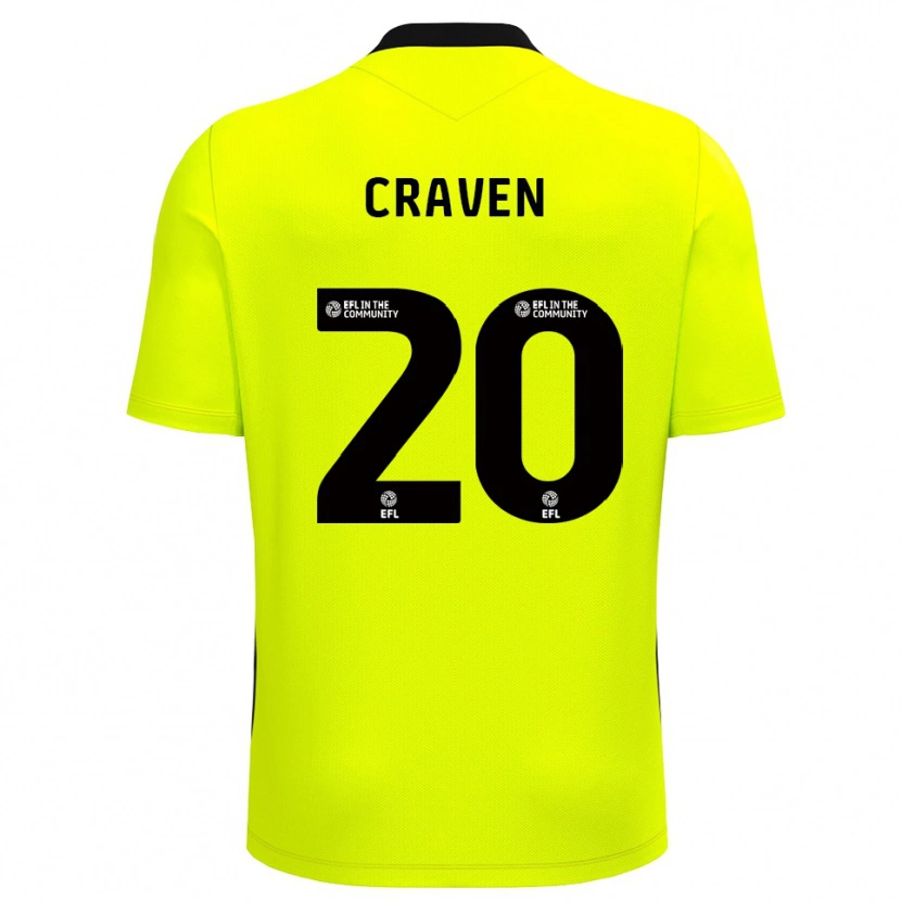 Danxen Enfant Lizzie Craven #20 Maillot de Gardien Vert Forêt 2025/26 T-shirt
