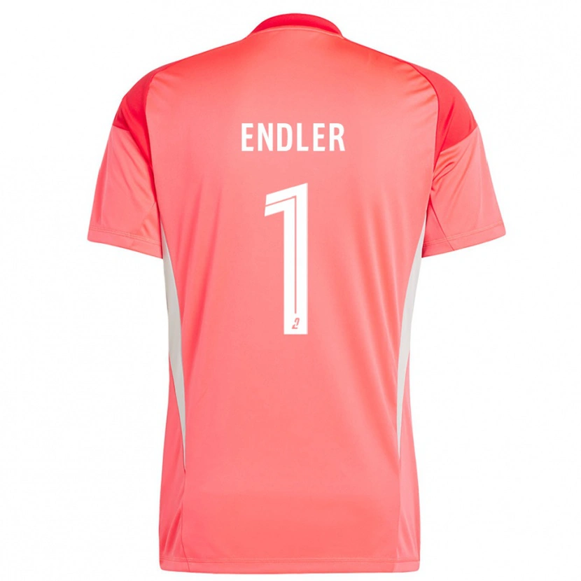 Danxen Enfant Christiane Endler #1 Maillot de Gardien Orange Clair 2025/26 T-shirt