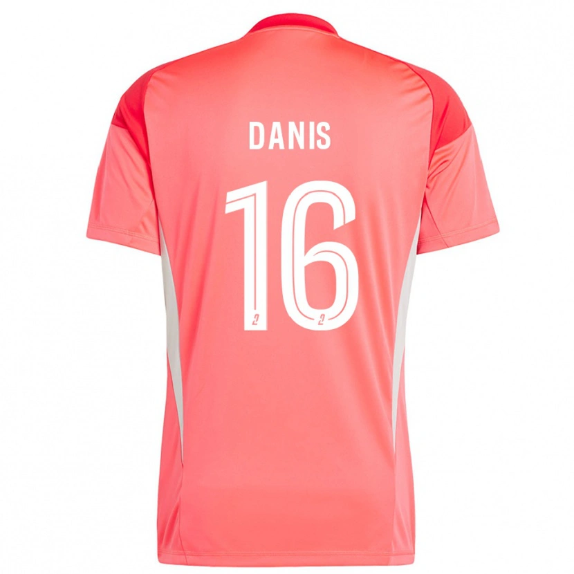 Danxen Enfant Adrien Danis #16 Maillot de Gardien Orange Clair 2025/26 T-shirt