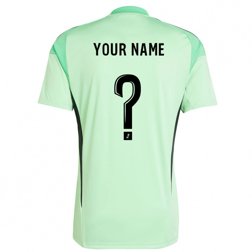 Danxen Enfant Annecy FC Maillot de Gardien Noir Vert Clair 2025/26 T-shirt