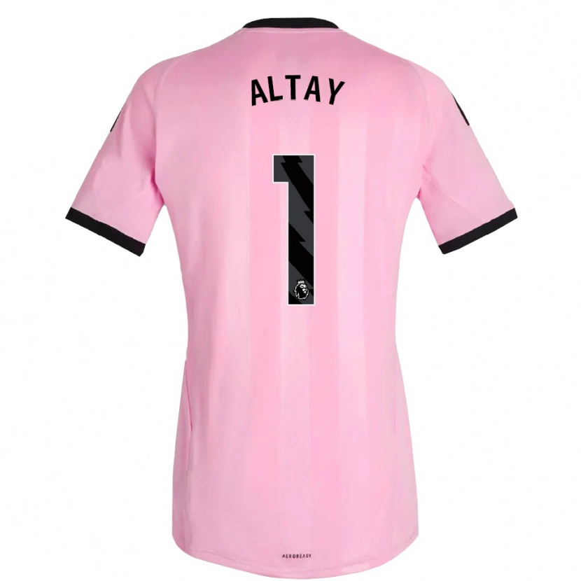 Danxen Enfant Altay Bayındır #1 Maillot de Gardien Rose Noir 2025/26 T-shirt