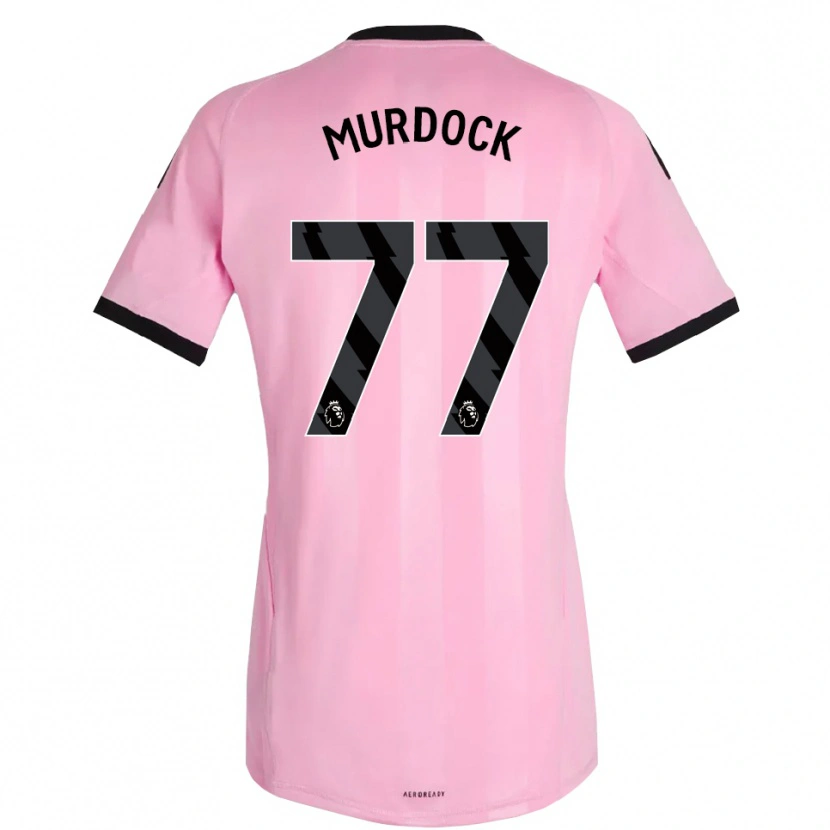 Danxen Enfant Will Murdock #77 Maillot de Gardien Rose Noir 2025/26 T-shirt