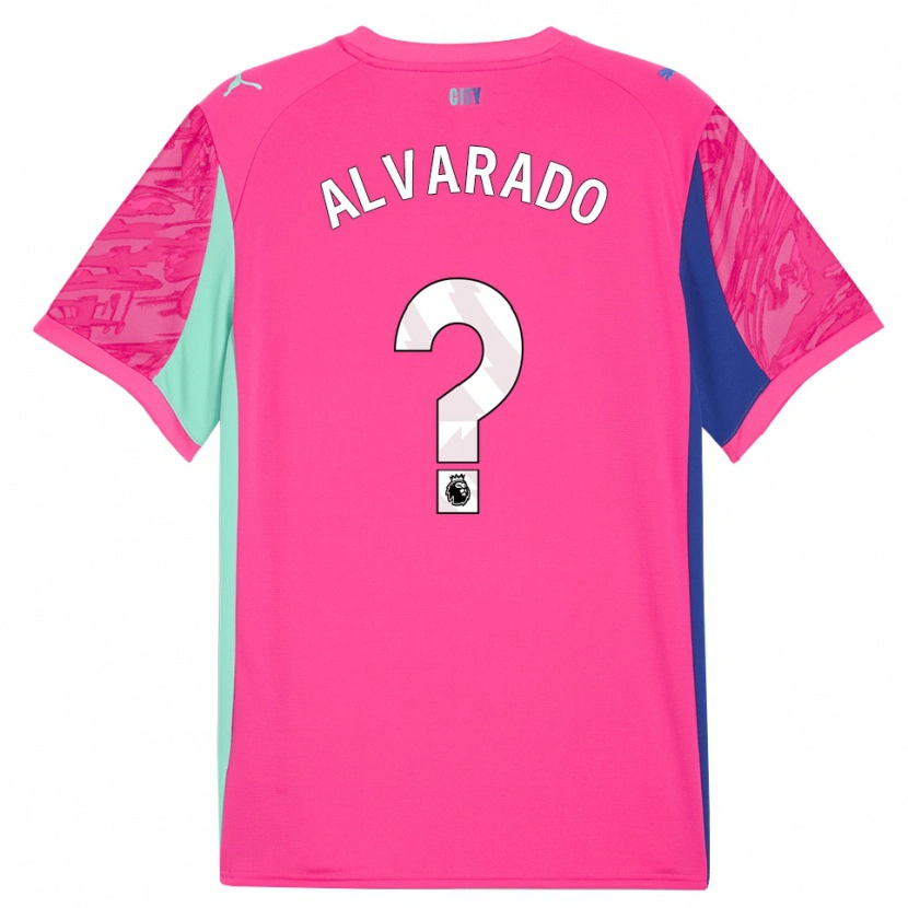 Danxen Enfant Lucas Alvarado #0 Maillot de Gardien Rose Rose 2025/26 T-shirt