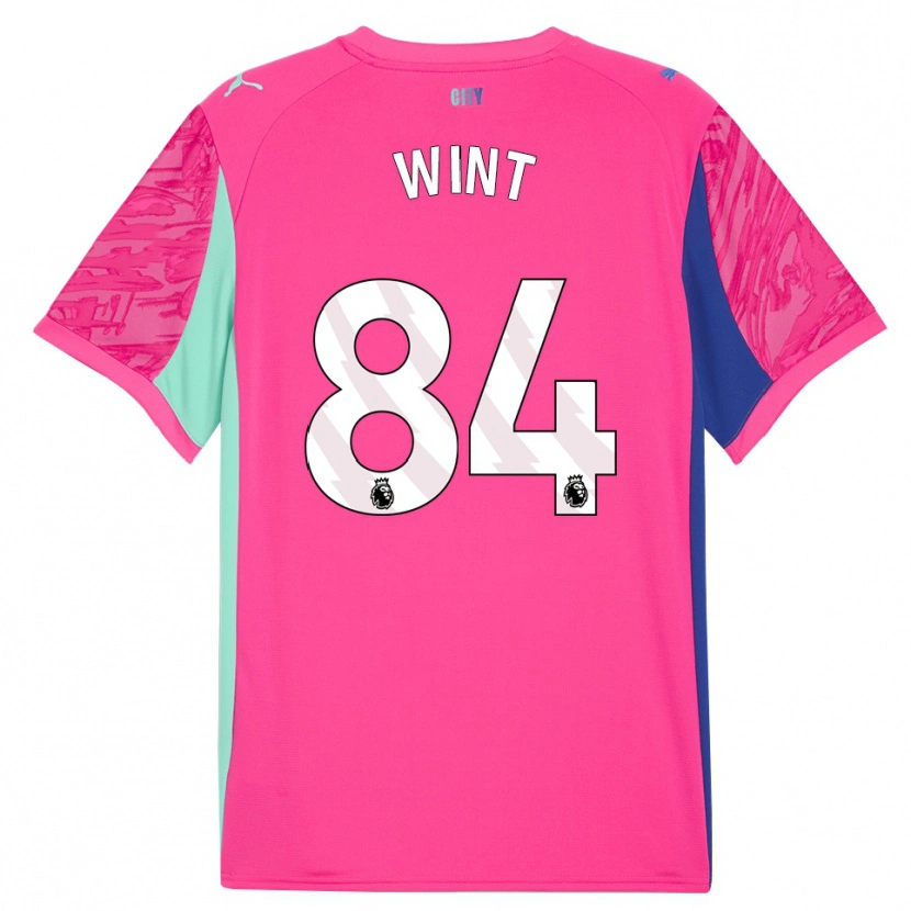 Danxen Enfant Jack Wint #84 Maillot de Gardien Rose Rose 2025/26 T-shirt