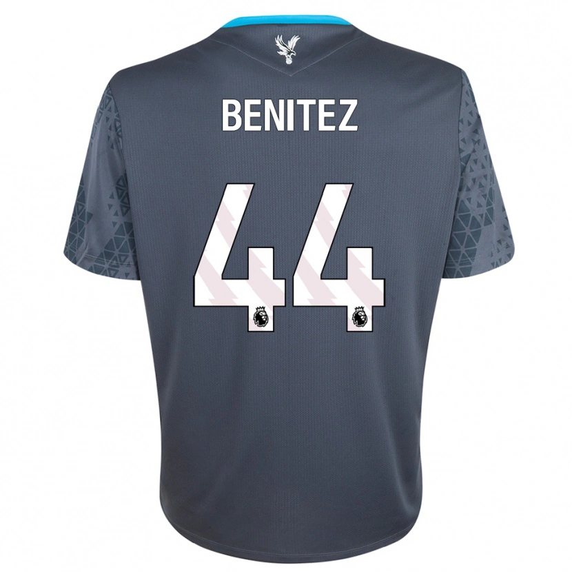 Danxen Enfant Walter Benítez #44 Maillot de Gardien Gris Foncé Blanc 2025/26 T-shirt