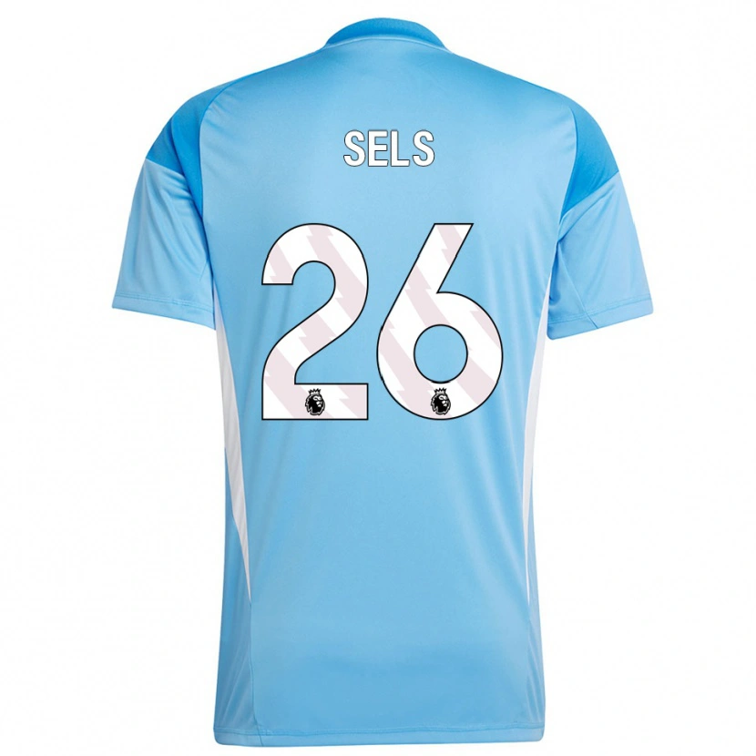 Danxen Enfant Matz Sels #26 Maillot de Gardien Bleu Blanc 2025/26 T-shirt