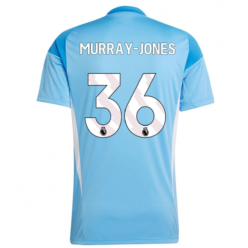 Danxen Enfant George Murray-Jones #36 Maillot de Gardien Bleu Blanc 2025/26 T-shirt