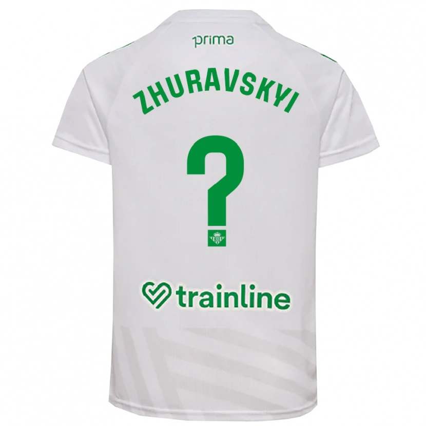 Danxen Enfant Yan Zhuravskyi #0 Maillot de Gardien Vert Blanc 2025/26 T-shirt