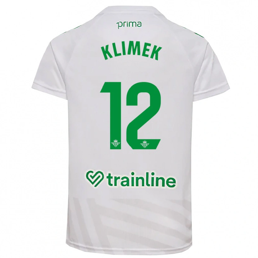 Danxen Enfant Bruno Klimek #12 Maillot de Gardien Vert Blanc 2025/26 T-shirt