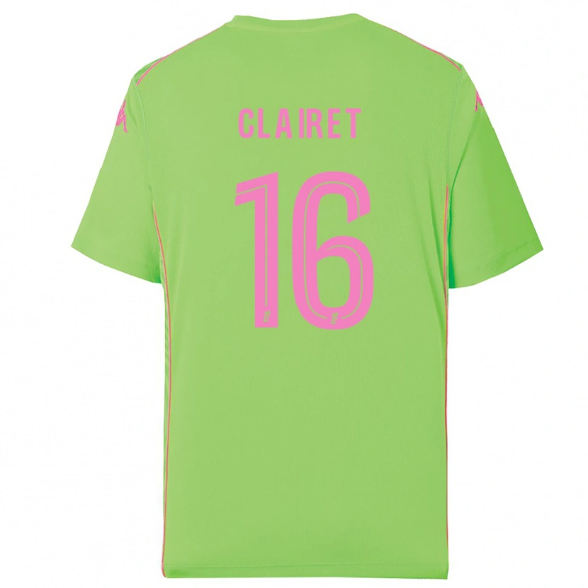 Danxen Enfant Duncan Clairet #16 Maillot de Gardien Vert Pâle 2025/26 T-shirt