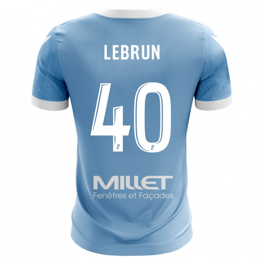 Danxen Enfant Lisa Lebrun #40 Maillot de Gardien Bleu Ciel Clair 2025/26 T-shirt
