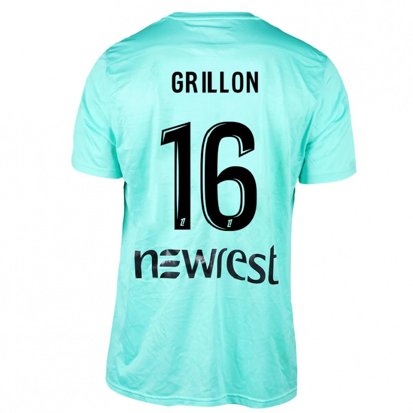 Danxen Enfant Gaëlle Grillon #16 Maillot de Gardien Aqua Noir 2025/26 T-shirt