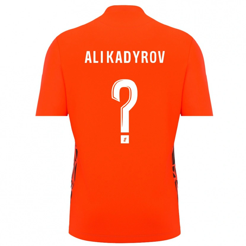 Danxen Enfant Tourpal Ali Kadyrov #0 Maillot de Gardien Blanc Orange 2025/26 T-shirt