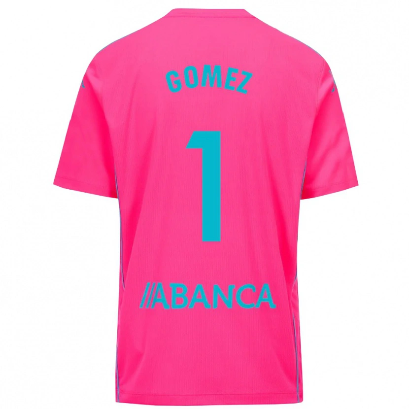 Danxen Enfant Yohana Gómez #1 Maillot de Gardien Rose Foncé Noir 2025/26 T-shirt