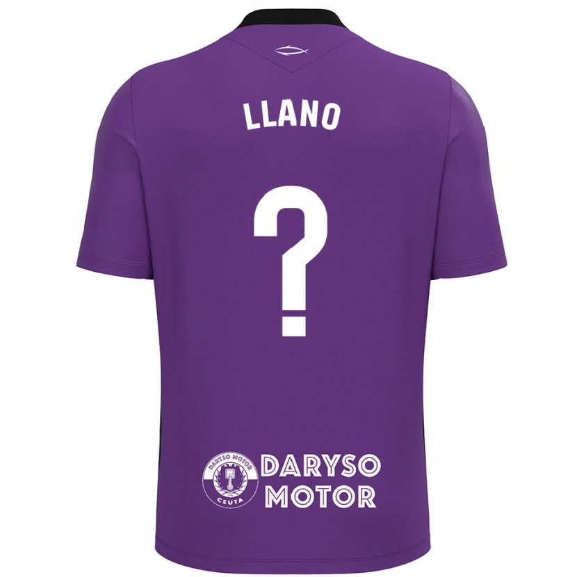 Danxen Enfant Guillermo Llano #0 Maillot de Gardien Violet Blanc 2025/26 T-shirt