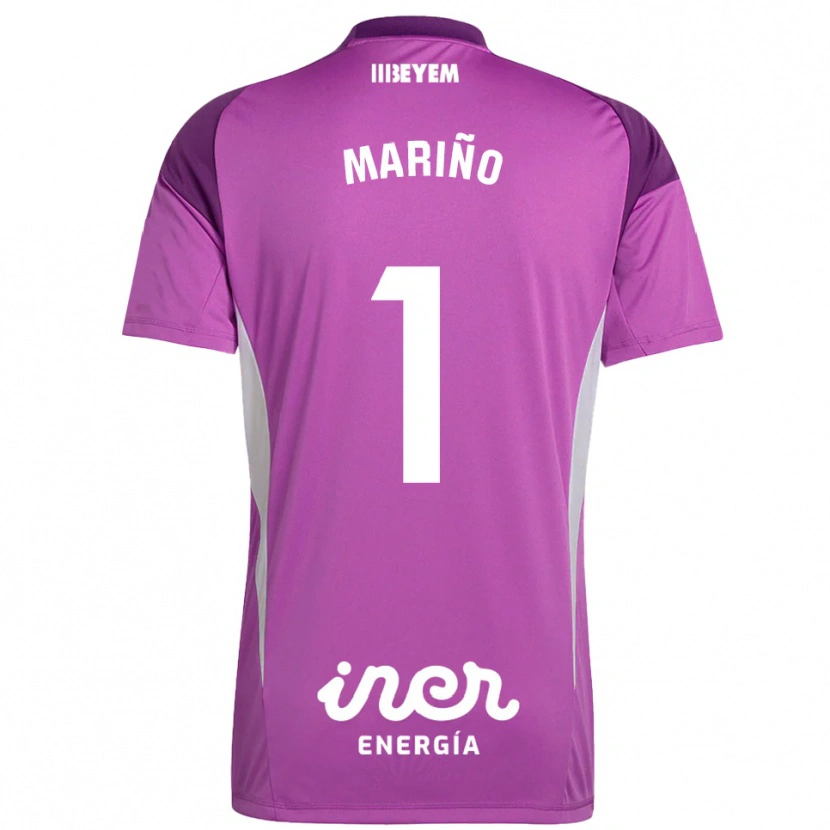 Danxen Enfant Diego Mariño #1 Maillot de Gardien Lillac Violet 2025/26 T-shirt