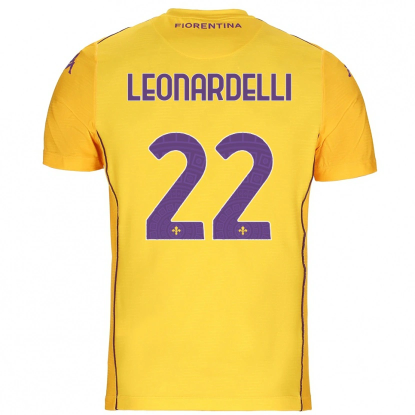 Danxen Enfant Pietro Leonardelli #22 Maillot de Gardien Orange Jaune Violet 2025/26 T-shirt